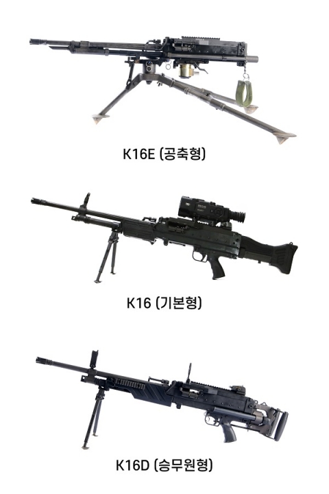 SNT모티브, K16 시리즈 기관총 ‘독자개발’···해외 수출 박차