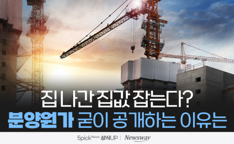 집 나간 집값 잡는다? 분양원가 굳이 공개하는 이유는