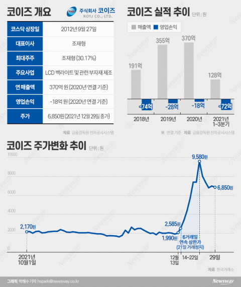 이재명은 주가조작 잡겠다는데···엉뚱하게 테마 엮인 코이즈