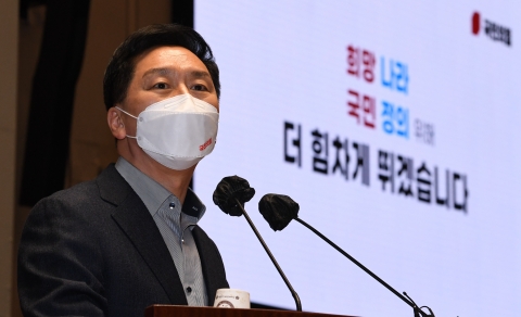 국민의힘 원내대표·정책위의장 사퇴···“대선 승리 위해 백의종군”