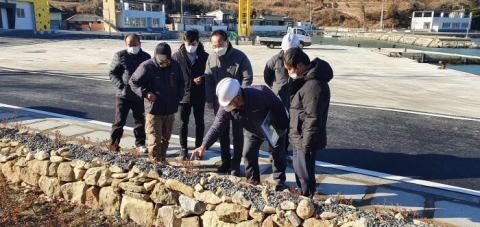 박경철 한국어촌어항공단 이사장, 전남권역 사업대상지 안점점검 나서