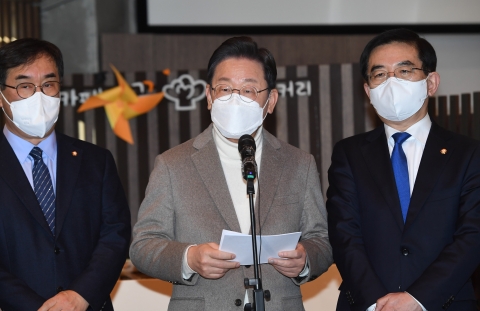 이재명 “경인전철·경인고속도 지하화···수도권매립지 문제 해결”