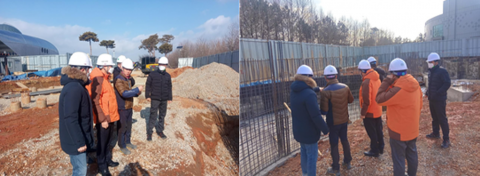 국립광주과학관, 신축 전시관 건설현장 긴급안전점검 실시