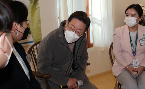 이재명, 尹 선대본 ‘무속인 참여’ 의혹···“국정에 무속·미신 작동해선 안 돼”