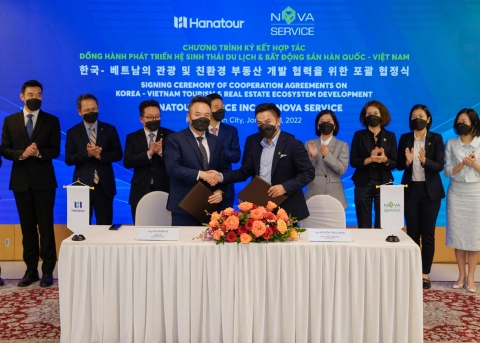 하나투어, 베트남 노바 서비스와 관광·친환경 부동산 개발  MOU