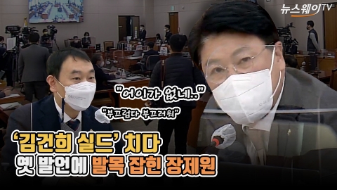 ‘김건희 실드’ 치다 옛 발언에 발목 잡힌 장제원