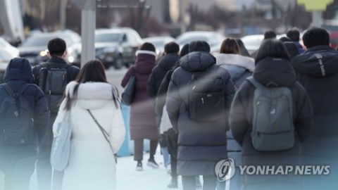 전국 영하권 추위···일부지역 눈 소식