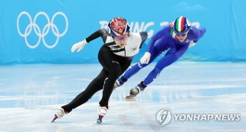 쇼트트랙 최민정, 여자 500ｍ 준준결승 진출