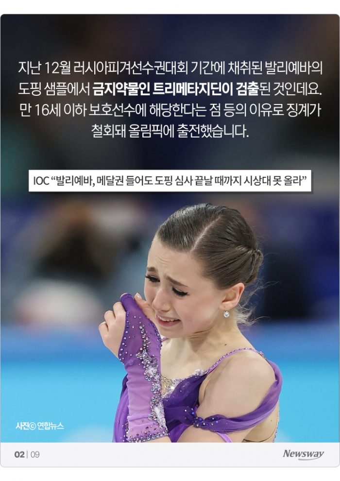 '약 빤' 피겨천재 사건으로 돌아본 역대 올림픽 도핑 스캔들 기사의 사진