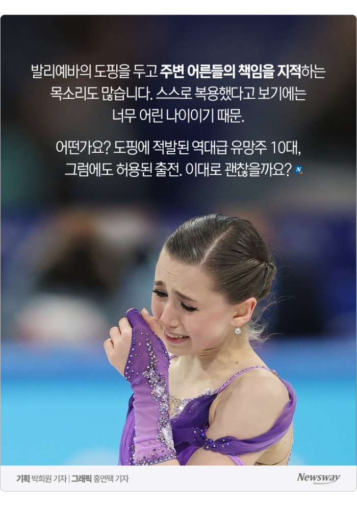 '약 빤' 피겨천재 사건으로 돌아본 역대 올림픽 도핑 스캔들 기사의 사진