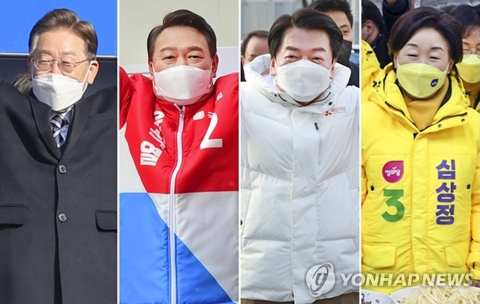 &quot;이재명 34% 윤석열 41%···尹 오차범위 밖 우세&quot;