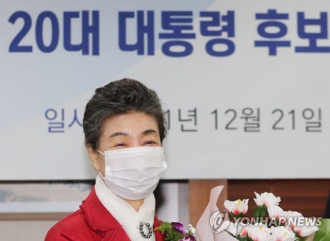 박근혜 동생 박근령, 이재명 지지 선언···&quot;영호남통합권력 창출 유일 후보&quot;