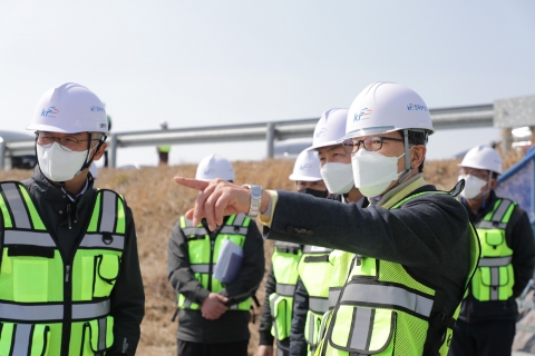 농어촌공사 이병호 사장 &quot;안전관리 빈틈없게&quot; 현장 불시점검