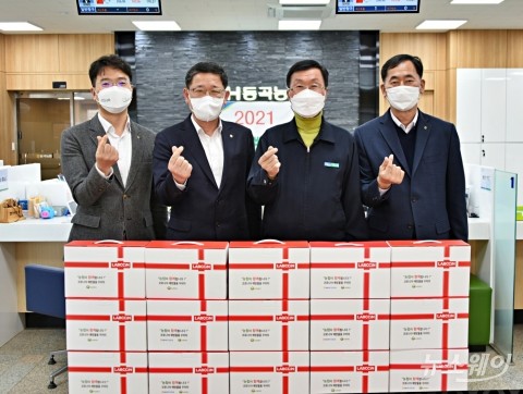 농협광주본부, '농업인을 위한 코로나19 예방물품 꾸러미' 지원