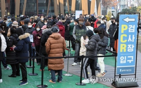 9일 코로나19 신규 확진자 34만2446명···전날比 14만명↑