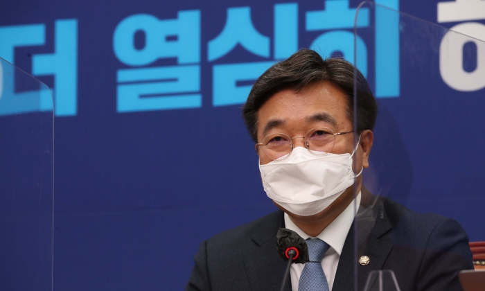 더불어민주당 윤호중 비상대책위원장. 사진=연합뉴스 제공