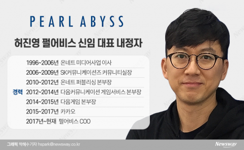 허진영 펄어비스 신임 대표가 당면한 3가지 과제