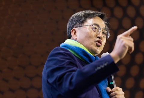 김동연 &quot;경기지사 출마 권유 많다···대선 성찰 먼저&quot;