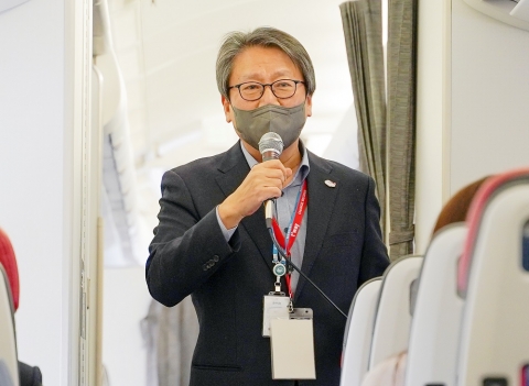 정홍근 티웨이항공 대표 &quot;2027년 기재 50대 확보···매출 3조원 달성&quot;