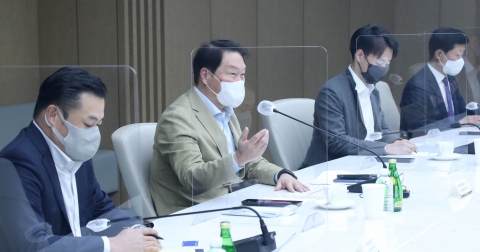 최태원 대한상의 회장 &quot;국가발전 프로젝트, 사업화로 이어져야&quot;