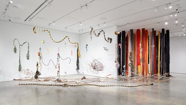 세실리아 비쿠냐의 미국 버클리 미술관 전시 전경