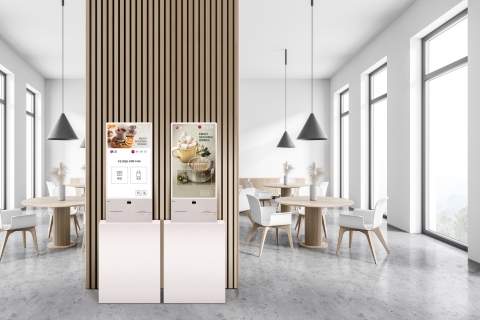 LG전자, '키오스크' 시장 진출···"상업용 디스플레이 시장 선도"