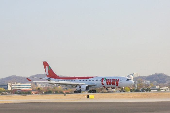 티웨이항공 A330-300 2호기. 사진=티웨이항공 제공