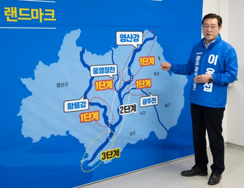 이용섭, 친환경 생태물길 4대 프로젝트로 1천만 관광시대 연다
