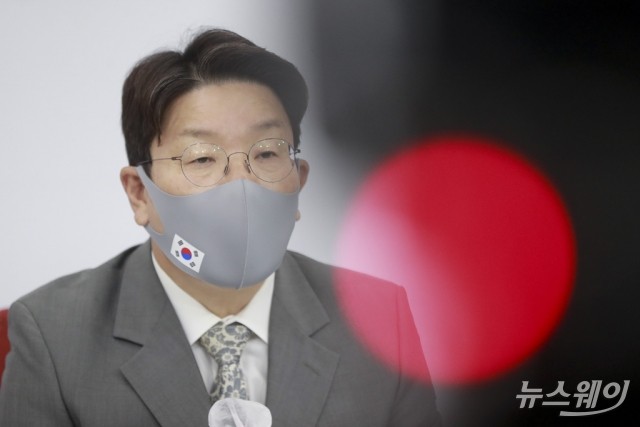 권성동 국민의힘 원내대표 '검수완박' 기자회견