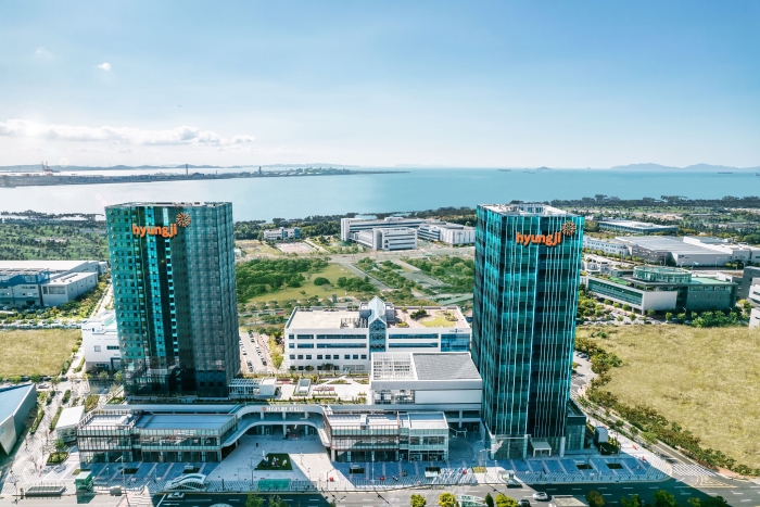 형지글로벌패션복합센터. 사진=패션그룹형지 제공