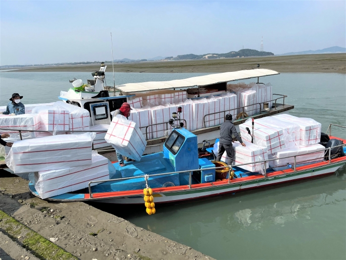 무안 갯벌낙지 전용포장재