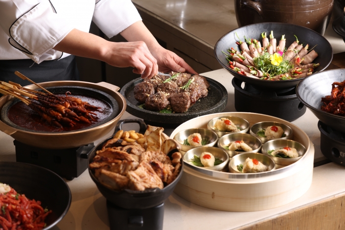 타볼로24 한식 섹션. 사진=JW 메리어트 동대문 스퀘어 서울 제공