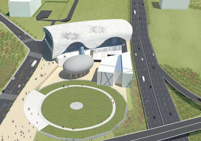 신축 비엔날레 전시관 조감도