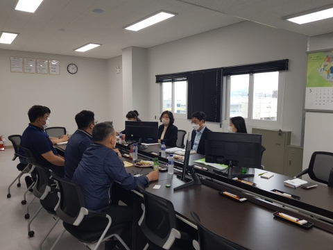 함평군, 빛그린산단 방문 기업 애로사항 청취