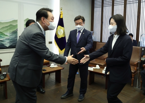 박지현 "윤 대통령, 협치 원하면 수준 이하 장관 후보자·비서관 먼저 정리해야"