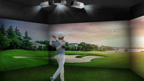 LG전자, '프로빔 프로젝터'로 스크린골프 시장 공략