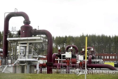 핀란드 동부 이마트라에 있는 핀란드 국유 에너지 업체 가숨(Gasum)의 가스관. 사진=연합뉴스 제공