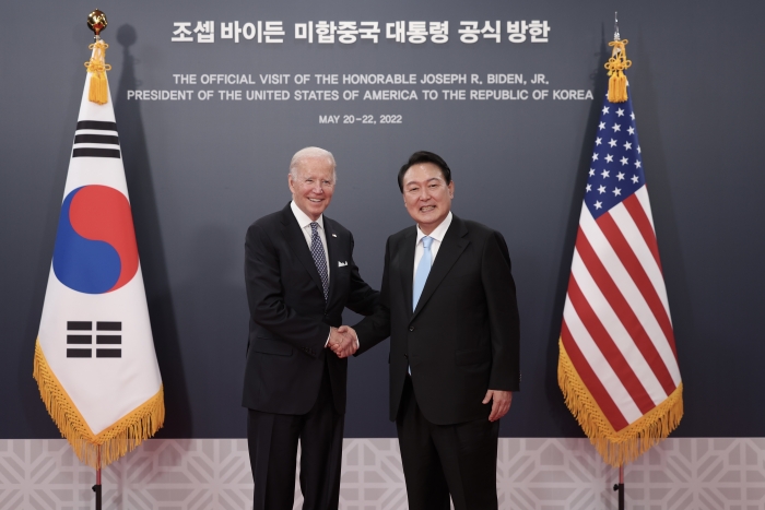 한미 정상 "경제 안보 동맹 강화하며 한미 동맹 격상"(종합)