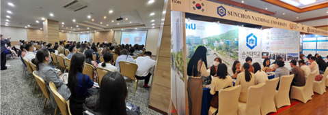 국립 순천대, 몽골 국제유학박람회 참가···유학생 유치 가속화