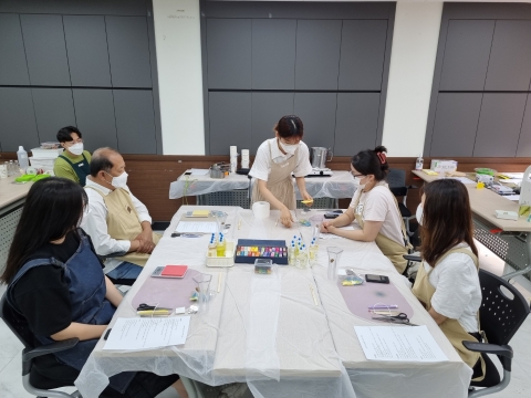 전주기전대학 전주메이커빌리지, 원데이 캔들 공방 진행