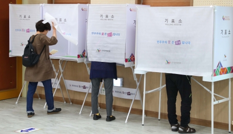 오전 9시 전국 투표율 6%···강원 7.7%로 최고