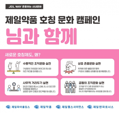 제일파마홀딩스, 유연한 조직 만든다···복장·호칭 문화 개선