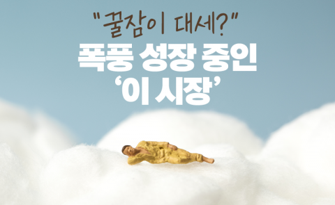 "꿀잠이 대세?" 폭풍 성장 중인 '이 시장'