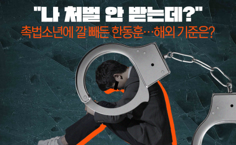 &quot;나 처벌 안 받는데?&quot; 촉법소년에 깔 빼든 한동훈···해외 기준은?