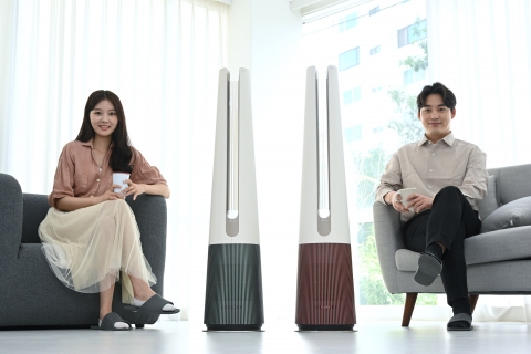 &quot;본격 여름 맞이&quot;···LG 퓨리케어 에어로타워, 新디자인 선보인다