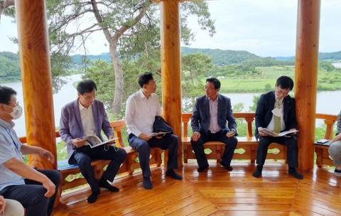 윤병태 나주시장 당선인, '영산강 국가정원 조성' 밑그림 그린다