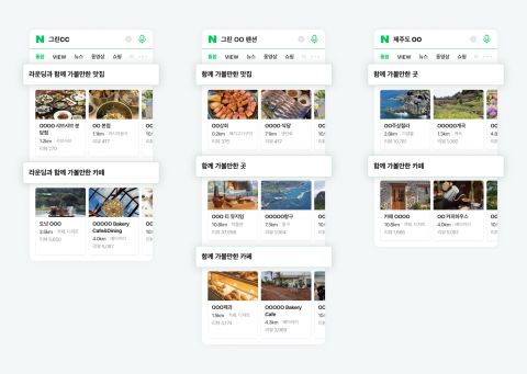 네이버, '로컬 스마트 블록' 서비스···명소·맛집 검색 더 쉬워진다