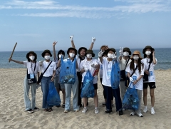 LG생활건강, 청년 기후환경 활동가와 비치코밍 캠페인 전개
