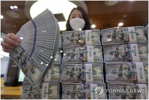 작년 12월 외화예금 잔액 1100억달러 돌파···또 '사상 최대'