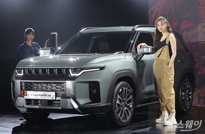 KG모빌리티의 중형SUV '토레스'. 사진=이수길 기자 leo2004@newsway.co.kr